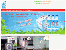 Tablet Screenshot of minhducwater.com